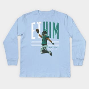 Travis Etienne Jacksonville ET Him Kids Long Sleeve T-Shirt